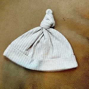 Blue baby beanie